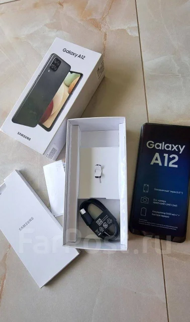 Samsung Galaxy A12. �/�, 32 ��, ������, 4G LTE ����
