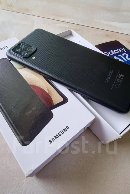 Samsung Galaxy A12. �/�, 32 ��, ������, 4G LTE ����