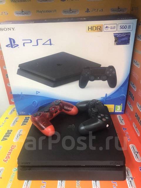 Playstation 4 slim 500 GB +25 игр + 2 джой, новый, в наличии. Цена: 45 ...