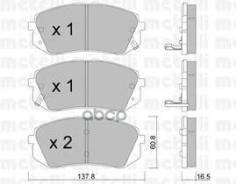   ! Hyundai Ix35, Kia Carens/Sportage 1.6-2.0I/Crdi 07 Metelli . 2207830 2207830 