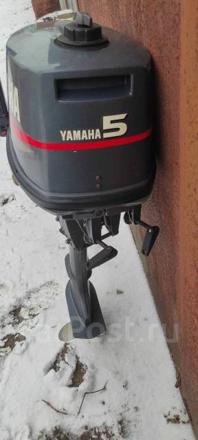 Продам лодочный мотор Ямаха 5 лс, Yamaha, 5,00 л.с. L (508 мм), 2004 ...