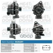 ��������� 14V 90A Ford Fiesta V Mazda 2 (DY) MEAT Doria ���. 5535291 5535291 ����