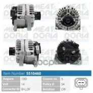 ��������� 14V 100A Opel Astra H (A04) Zafira B (A05) 1.6/1.8 MEAT Doria ���. 5510460 5510460 ����