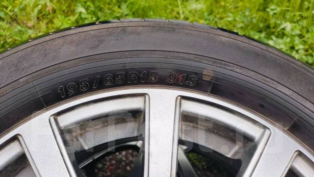 Продам литье на 15 и резину в комплекте, 15", 1 шт, 195 мм, 65 % ...