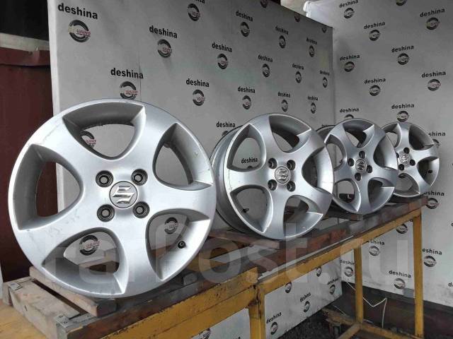 Комплект литых дисков Suzuki R15 4*100(Арт.11905), 15", 1 шт, 4x100, 54 ...