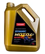 Oilway Dynamic Moto 4T. 10W-40, �����������������, 4��. ����