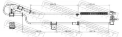������ ABS Hyundai Accent 11 2010-2015 �����. ����. Febest 12606002 12606002 ����