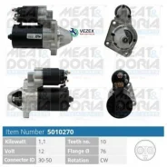 ������� 12V 1,1KW Ford Fiesta V, Ka (RB) 1.3/1.6 Meatdoria 5010270 5010270 ����