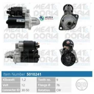 ������� BMW 1(E81/E87)/3(E90)/5(F10)/X3(E8�3) 12V 1.2KW Meatdoria 5010241 5010241 ����