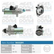 ������� Honda Civic VIII/CR-V III 2.4 12V 1.6KW Meatdoria 5033291 5033291 ����