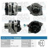 ��������� Toyota LAND Cruiser/Hiace 2.5/3.0 D 14V 100A Meatdoria 5540020 5540020 ����