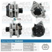 ��������� Toyota Auris/RAV 4 III 14V 100A Meatdoria 5540265 5540265 ����