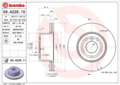 ���� ��������� ����� 09a22911 Brembo 09A22911 ����