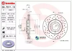 ���� ��������� Xtra | ����� | VW POLO Saloon (602, 604, 612, 614) 1.6 05.2010 - Skoda Rapid (NH3) 1.6 05.2015 - Brembo 0970111X 0970111X ����