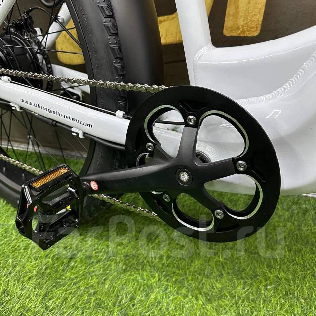 Электровелосипед электрофетбайк с низкой (женской) рамой 750W, Sheng mi ...