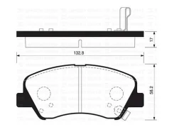 ������� ��������� Hyundai Solaris 10-/KIA RIO 11- ���. SP1399 Sangsin SP1399 SP1399 ����