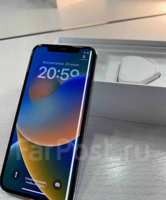 Продам iPhone 10, 64 гб, 5.80", белый, 3G, 4G LTE, б/у, в наличии. Цена ...