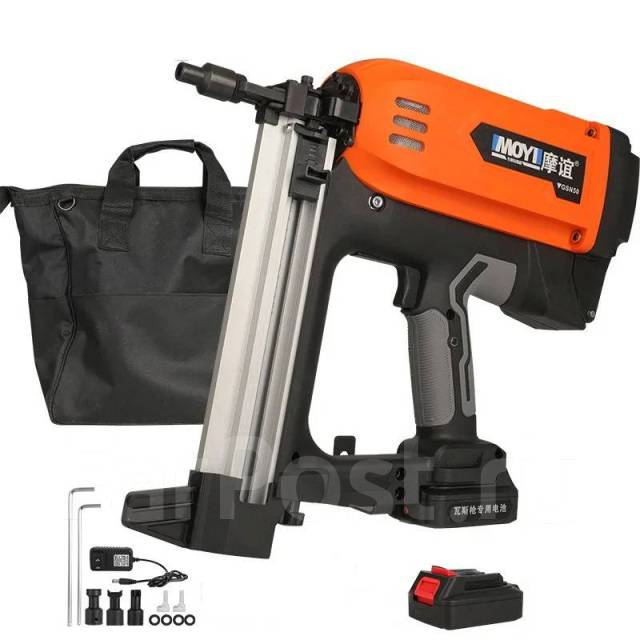 Газовый гвоздезабивной пистолет, пневматический, нейлер MOYI Tools ...