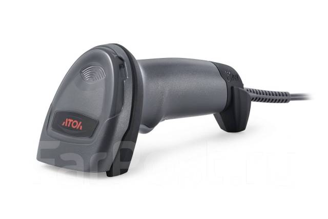 Сканер штрих-кода АТОЛ SB 2108 Plus USB (чёрный, без подставки), новый ...