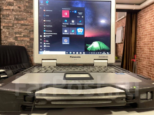 Panasonic Toughbook CF-31. 13.3", 2,5����, ��� 8 ��, ���� 240���, WiFi: 1, Bluetooth: 1, ����������� �� 6��. ��� ����� �� ������������ ����