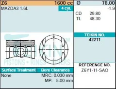 ������� ��������� Teikin 42211 0.50 (4��/����) 42211050 ����