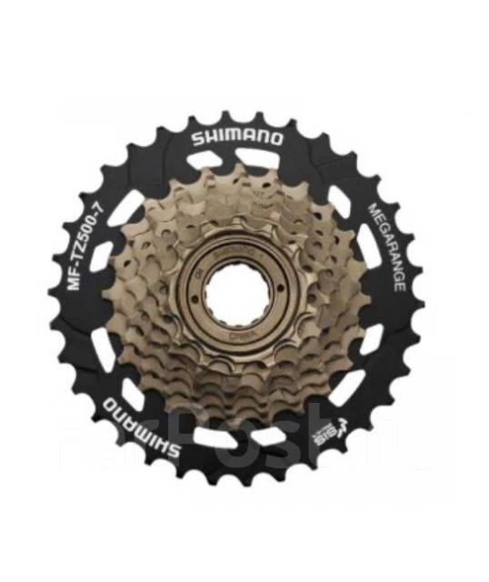 Трещетка Shimano, TZ 500,7sp, 14-34, новый, в наличии. Цена: 1 300₽ во ...