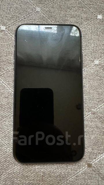 Продам телефон, айфон 11, 64 гб, 6.10", черный, б/у, в наличии. Цена ...