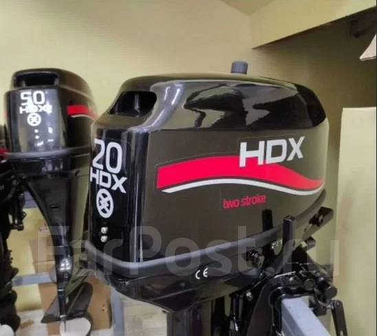 2х-тактный лодочный мотор HDX T 20 BMS, 20,00 л.с. S (381 мм), 2024 год ...