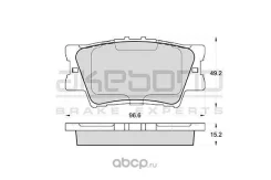 ��������� ������� ������ Akebono AN-733K AN-733K ����