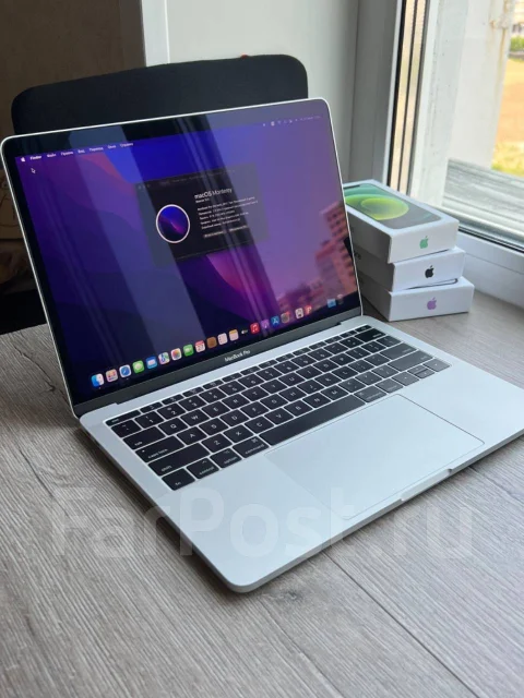Apple MacBook Pro 13 2017 Mid. 13.3", 2,3����, ��� 8 ��, ���� 256���, WiFi: 1, Bluetooth: 1, ����������� �� 10��. ����