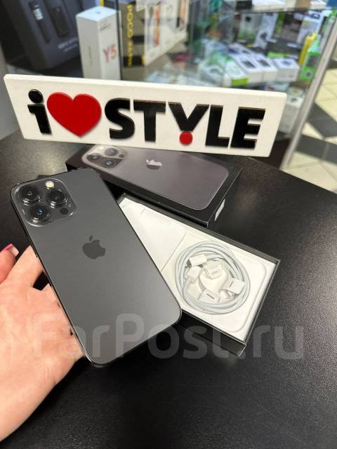 Apple iPhone 13 Pro 256Gb Graphite/Trade-in / iStyle, 6.70", моноблок ...