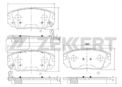������� ��������� �������� Chery Tiggo 7 Pro (bs-1780) Zekkert bs-1780 ����