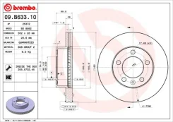 09. B633.10 ���� ���� 09b63310 Brembo 09B63310 ����
