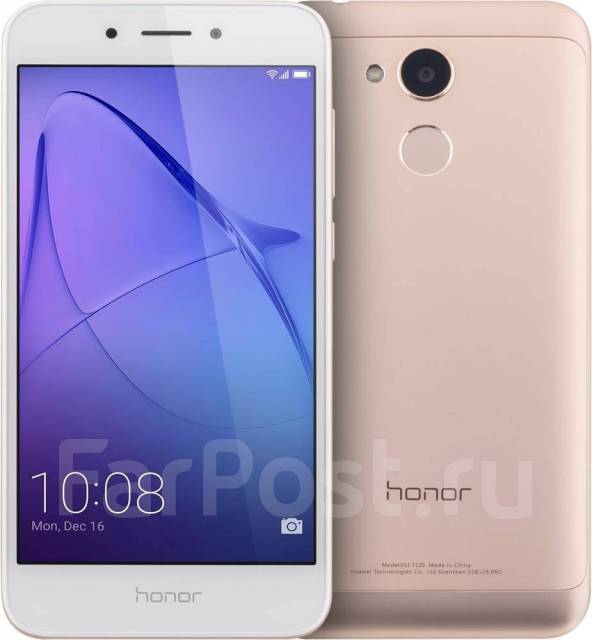 Смартфон Honor 6A, 16 гб, 5", моноблок, золотой, 4G LTE, Dual-SIM, б/у ...