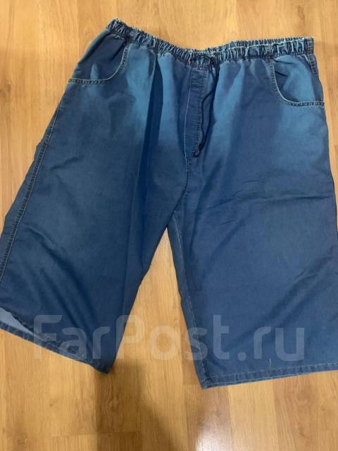 Длинные джинсовые шорты Xelon BLU, 60, 62, лето, б/у, в наличии. Цена ...