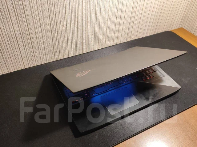 Asus ROG. 15.6", 2,5����, ��� 12 ��, ���� 1 000���, WiFi: 1, Bluetooth: 1, ����������� �� 1��. ����