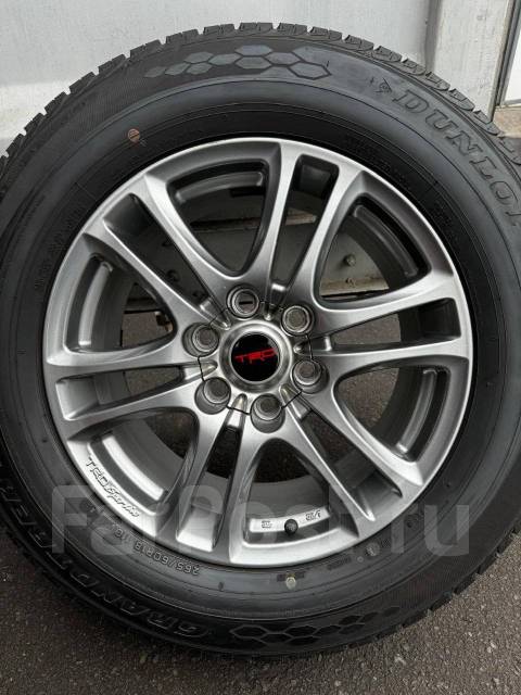 Литые диски TRD с шинами R 18 на Prado, 18", 1 шт, 265 мм, 60 % ...