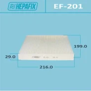 ������ �������� EF-201C ��� Nissan Mitsubishi ������������� Hepafix ����� 27277-4JA0A 27277-4M400 27277-4M425 27277-9W125 B7200-A0025 B7200-5U100 999M...
