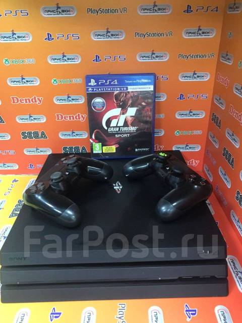 Playstation 4 Pro 1TB + подписка 800 игр Приставкин центр, новый, в ...