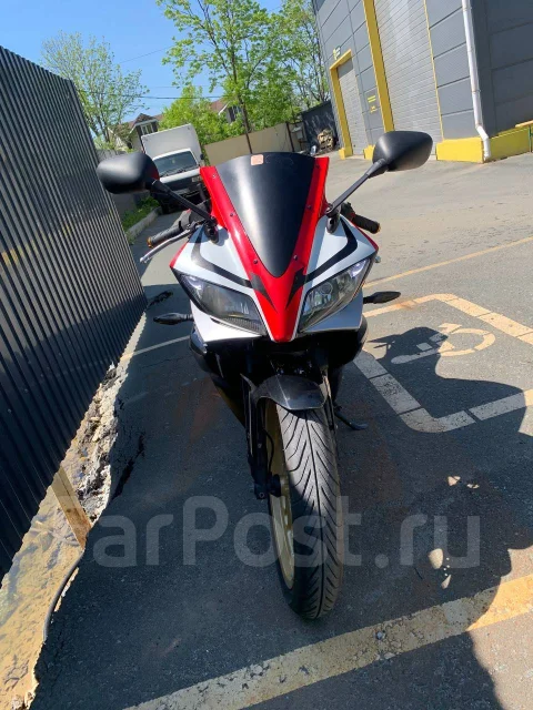 Yamaha YZF-R125, 2010, 125 куб. см. 4х тактный, с пробегом, исправен ...