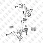 ����� �������� Toyota Avensis/Corolla Verso 02- FQ0882L FQ0882L ����