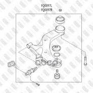 ����� �������� Hyundai ELantra (XD) 00- FQ0897R FQ0897R ����