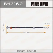 ����� ��������� Masuma BH-316-2 LH BH-316-2 ����