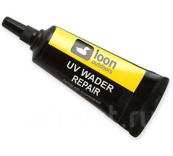 Клей для ремонта вейдерсов Mc Nett Aquasure UV Wader Repair Loon 14gr ...