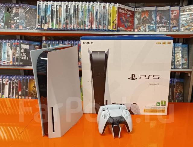 Sony PlayStation 5 с дисководом 2 джойстика Гарантия, новый, в наличии ...