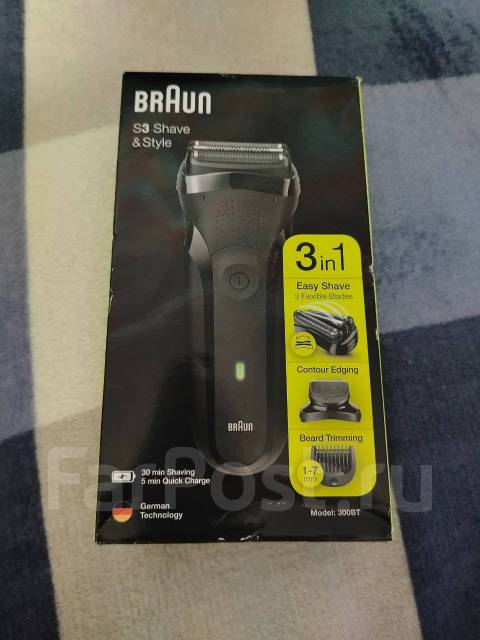 Бритва Braun series 3, новый, в наличии. Цена: 7 000₽ во Владивостоке