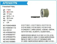 ���� ����������(�����) Mercedes BENZ 7PS Krauf APB5697PN ����