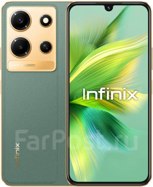 Смартфон Infinix Note 30i X6716 8/256gb Зеленый, 6.66", моноблок, 4G ...