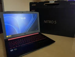 Acer Nitro 5 AN515-52. 15.6", 2,5����, ��� 6 ��, ���� 256���, WiFi: 1, Bluetooth: 1, ����������� �� 9��. ����
