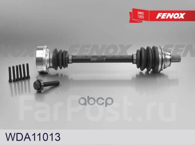   Skoda Octavia Ii 04-13 Audi A3 (8P1) 03-12 Vw Golf Vi (5K1) 08-13 Seat Leon (1P1) 0 Fenox . wda11013 WDA11013 